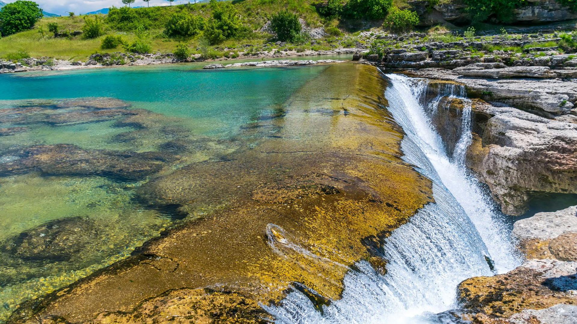 Водопад Черногория